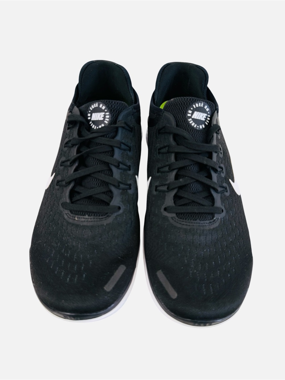 Nike Free RN 2018 Black White Athletic Running Shoes 942837-001 Women's Size 10 - Picture 5 of 12